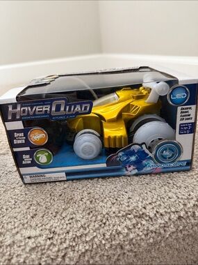 Hover Quad Remote Control Stunt Car - Gold      NEW